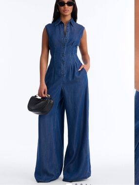 Wide-Leg Jumpsuit